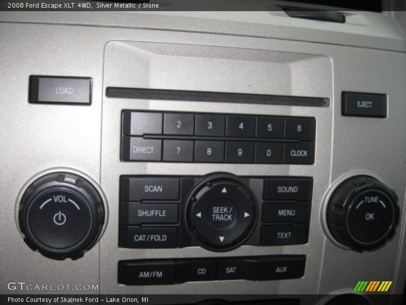 Silver Metallic / Stone 2008 Ford Escape XLT 4WD