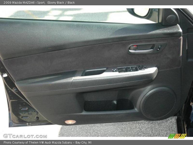 Ebony Black / Black 2009 Mazda MAZDA6 i Sport