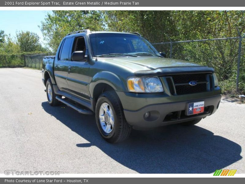 Estate Green Metallic / Medium Prairie Tan 2001 Ford Explorer Sport Trac