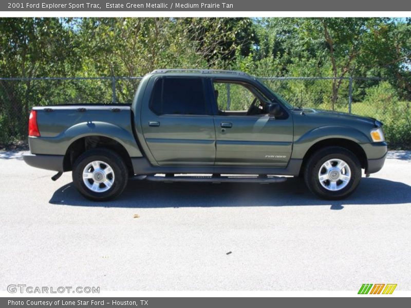 Estate Green Metallic / Medium Prairie Tan 2001 Ford Explorer Sport Trac