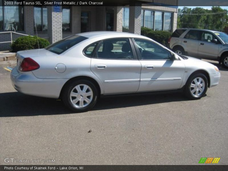 Silver Frost Metallic / Dark Charcoal 2003 Ford Taurus SEL