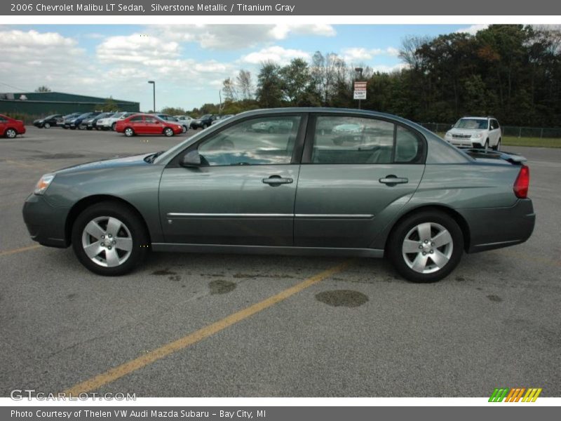 Silverstone Metallic / Titanium Gray 2006 Chevrolet Malibu LT Sedan