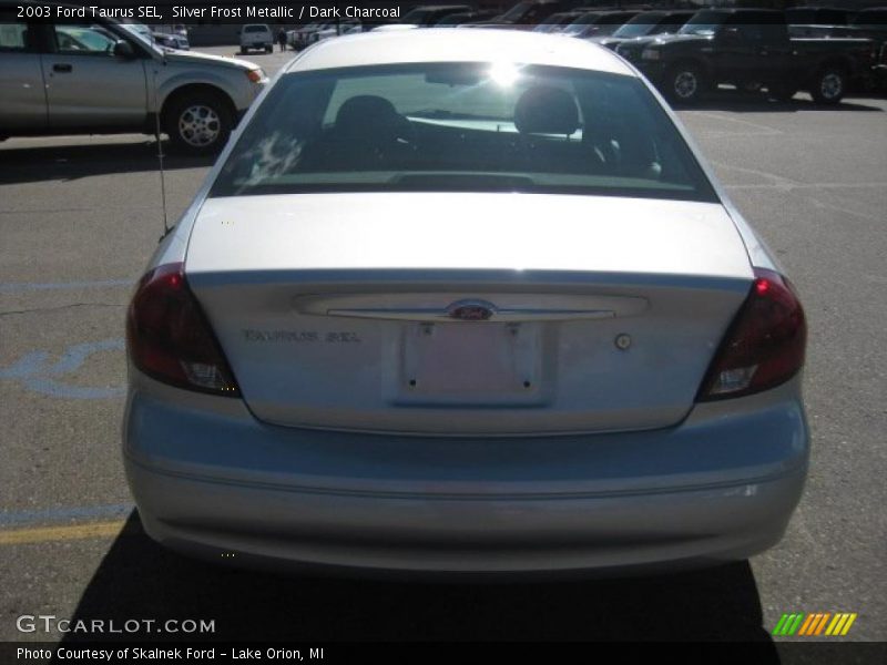 Silver Frost Metallic / Dark Charcoal 2003 Ford Taurus SEL