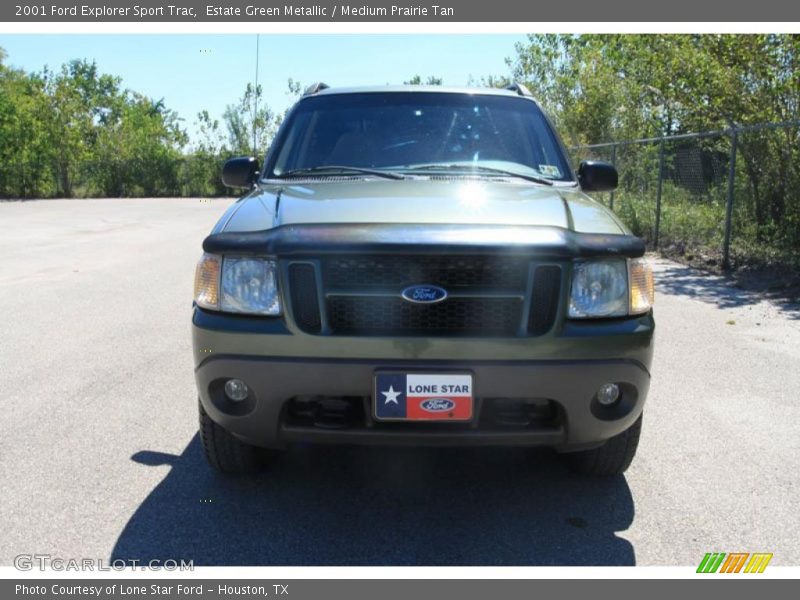 Estate Green Metallic / Medium Prairie Tan 2001 Ford Explorer Sport Trac