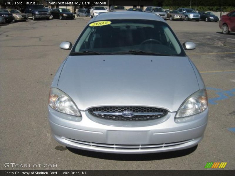 Silver Frost Metallic / Dark Charcoal 2003 Ford Taurus SEL