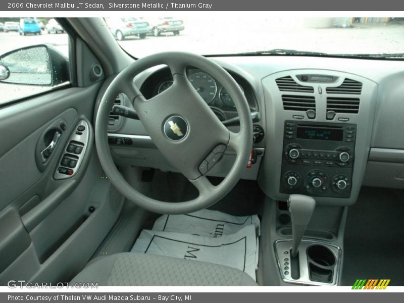Silverstone Metallic / Titanium Gray 2006 Chevrolet Malibu LT Sedan
