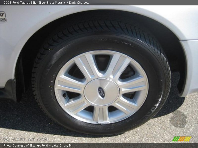 Silver Frost Metallic / Dark Charcoal 2003 Ford Taurus SEL