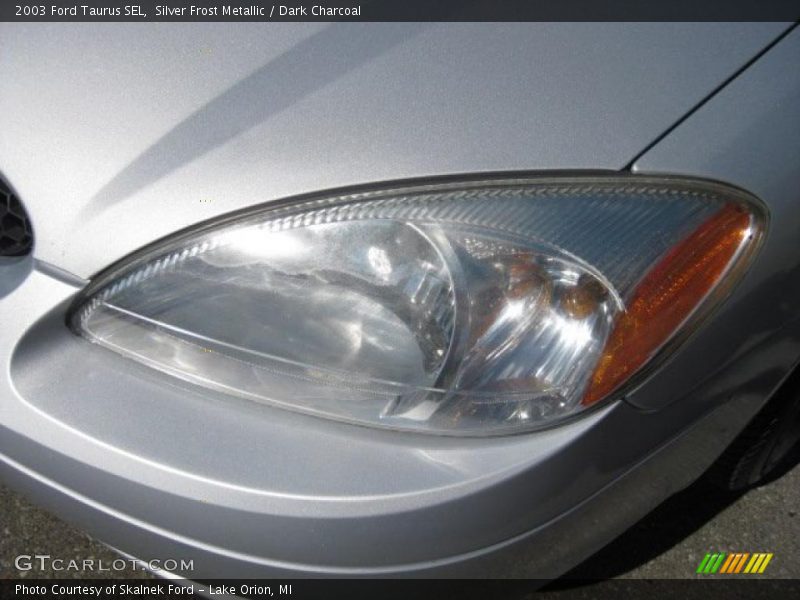 Silver Frost Metallic / Dark Charcoal 2003 Ford Taurus SEL