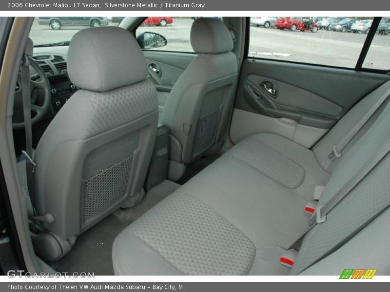 Silverstone Metallic / Titanium Gray 2006 Chevrolet Malibu LT Sedan