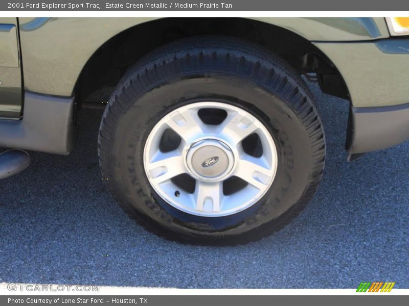 Estate Green Metallic / Medium Prairie Tan 2001 Ford Explorer Sport Trac