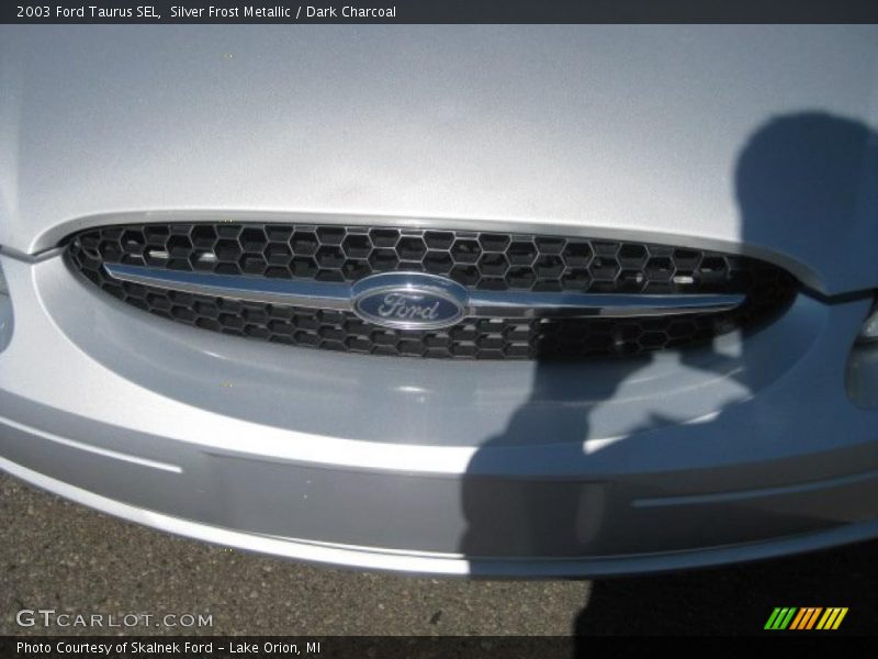 Silver Frost Metallic / Dark Charcoal 2003 Ford Taurus SEL