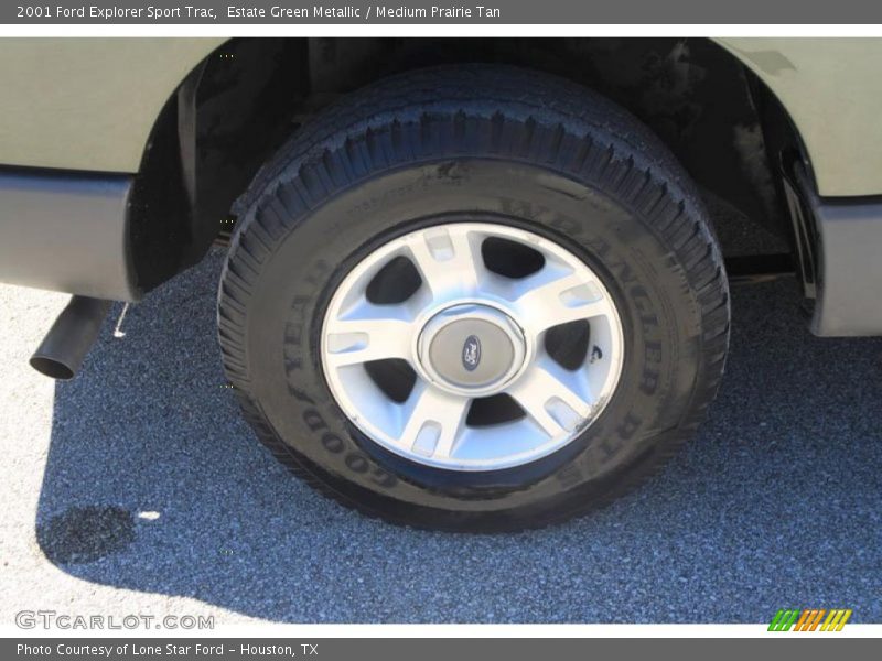 Estate Green Metallic / Medium Prairie Tan 2001 Ford Explorer Sport Trac