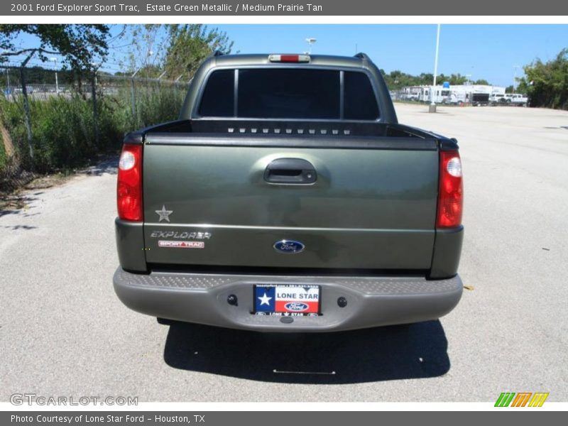 Estate Green Metallic / Medium Prairie Tan 2001 Ford Explorer Sport Trac