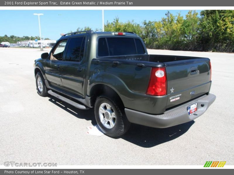 Estate Green Metallic / Medium Prairie Tan 2001 Ford Explorer Sport Trac