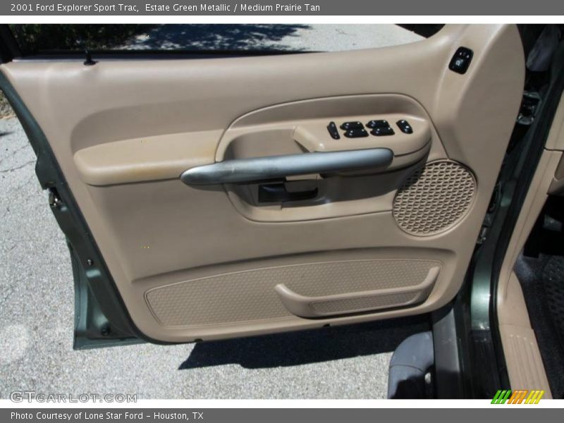 Estate Green Metallic / Medium Prairie Tan 2001 Ford Explorer Sport Trac