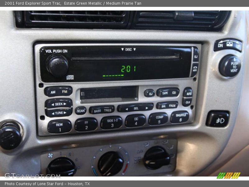 Estate Green Metallic / Medium Prairie Tan 2001 Ford Explorer Sport Trac