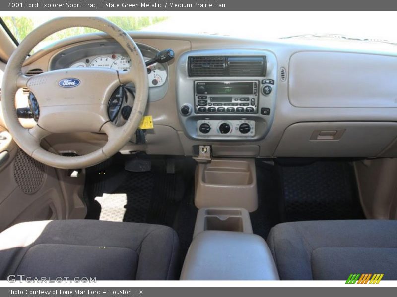 Estate Green Metallic / Medium Prairie Tan 2001 Ford Explorer Sport Trac