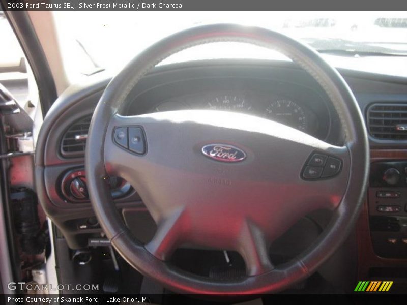 Silver Frost Metallic / Dark Charcoal 2003 Ford Taurus SEL