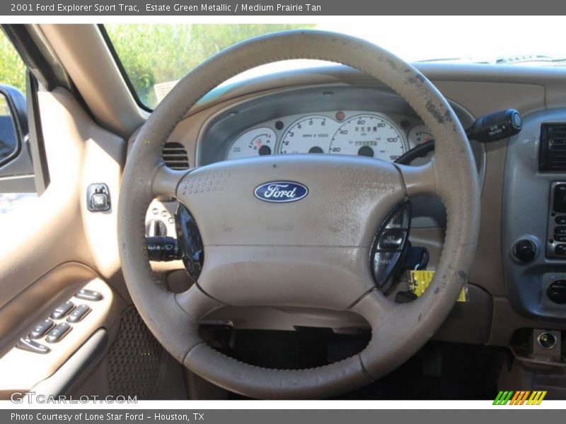 Estate Green Metallic / Medium Prairie Tan 2001 Ford Explorer Sport Trac