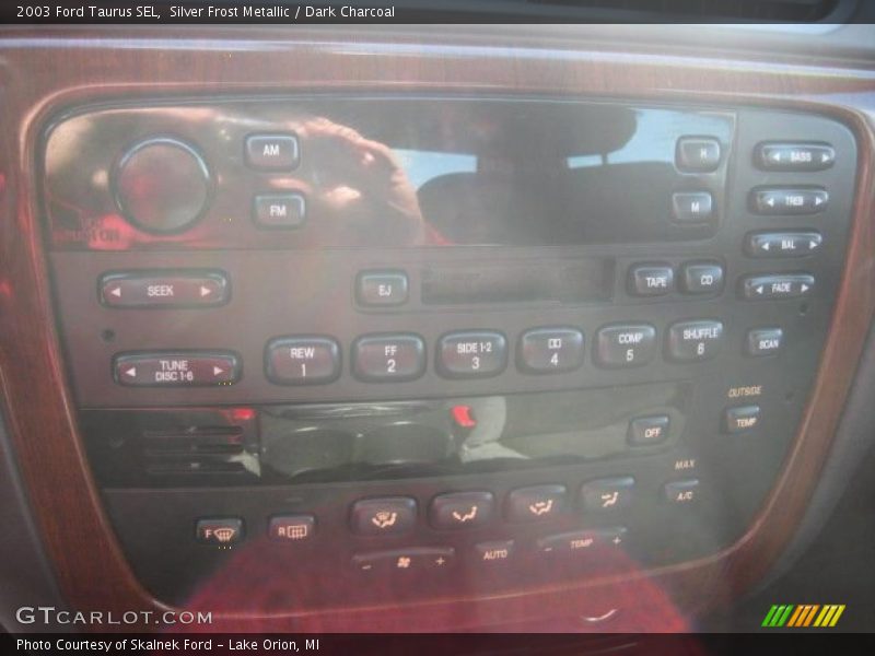 Silver Frost Metallic / Dark Charcoal 2003 Ford Taurus SEL