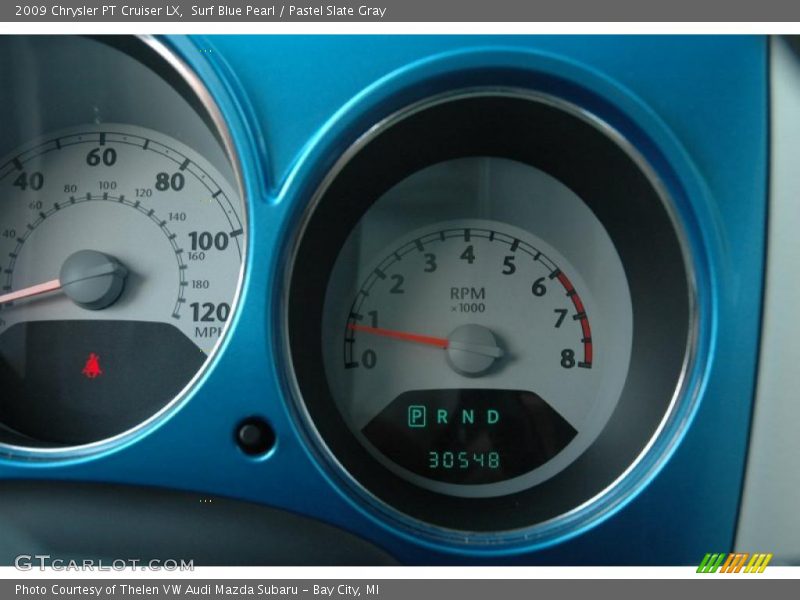 Surf Blue Pearl / Pastel Slate Gray 2009 Chrysler PT Cruiser LX