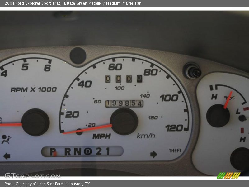 Estate Green Metallic / Medium Prairie Tan 2001 Ford Explorer Sport Trac