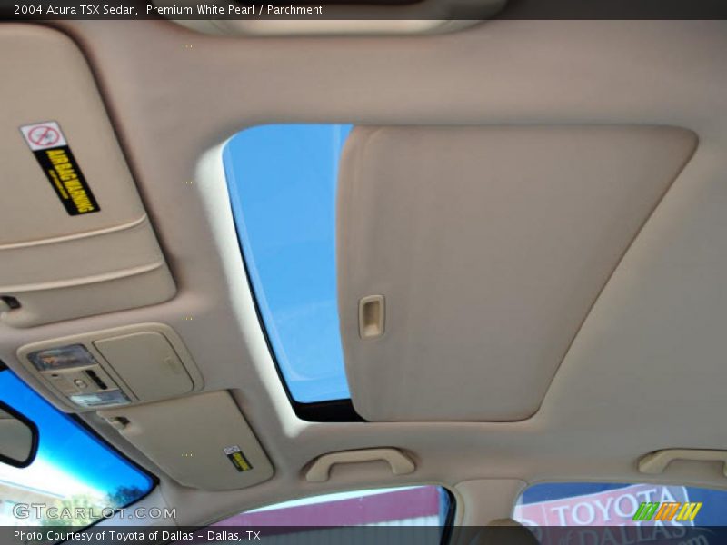 Premium White Pearl / Parchment 2004 Acura TSX Sedan