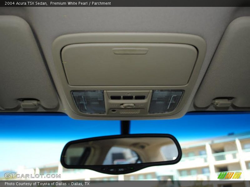 Premium White Pearl / Parchment 2004 Acura TSX Sedan