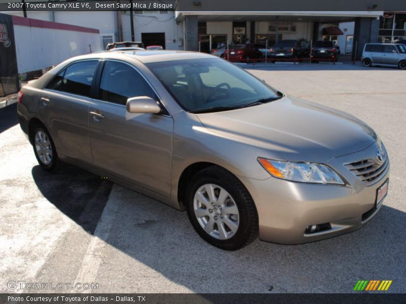 Desert Sand Mica / Bisque 2007 Toyota Camry XLE V6