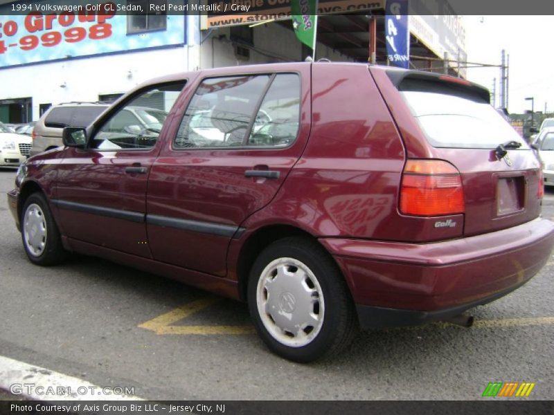Red Pearl Metallic / Gray 1994 Volkswagen Golf GL Sedan