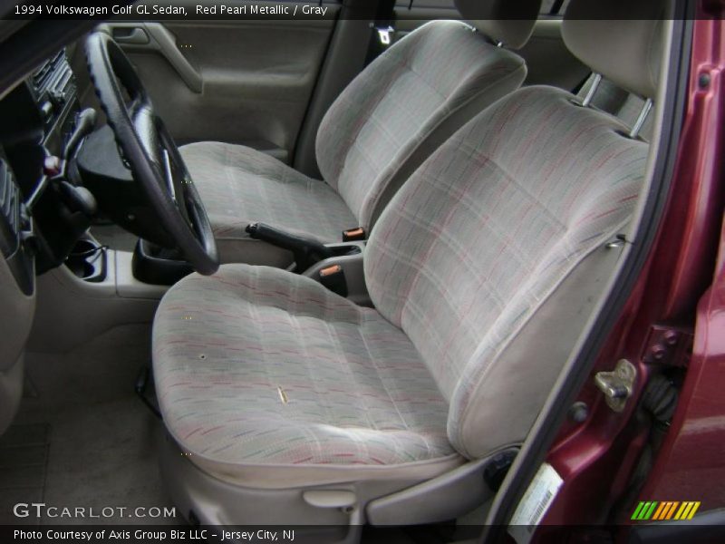 Red Pearl Metallic / Gray 1994 Volkswagen Golf GL Sedan