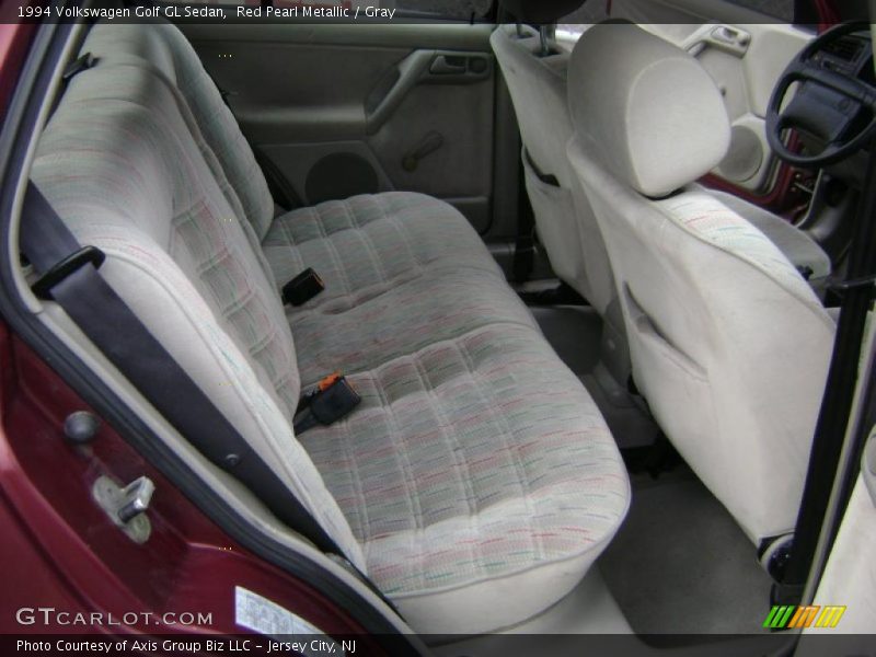 Red Pearl Metallic / Gray 1994 Volkswagen Golf GL Sedan