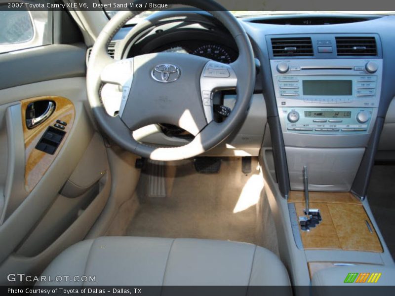 Desert Sand Mica / Bisque 2007 Toyota Camry XLE V6