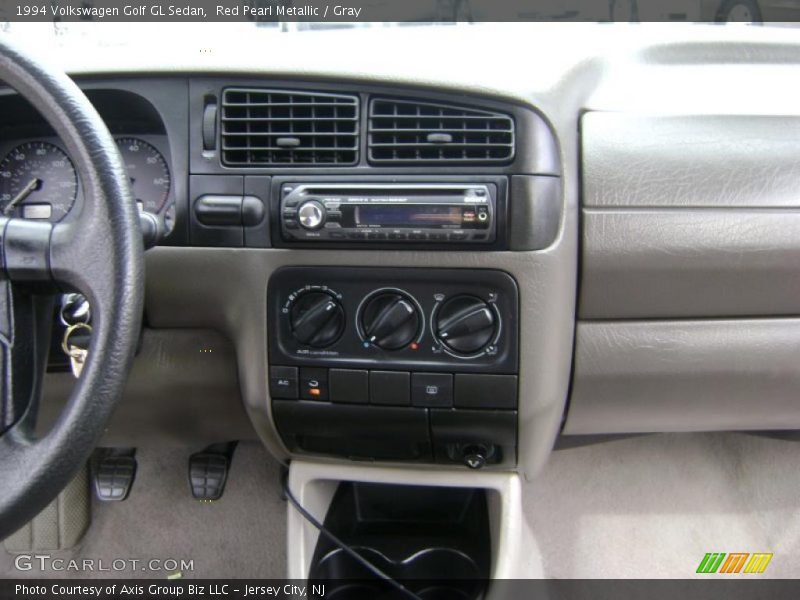 Red Pearl Metallic / Gray 1994 Volkswagen Golf GL Sedan