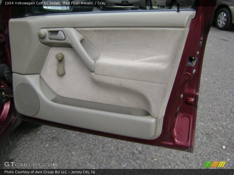 Red Pearl Metallic / Gray 1994 Volkswagen Golf GL Sedan
