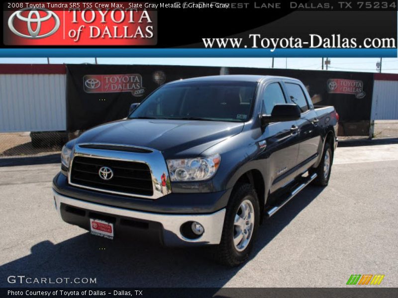 Slate Gray Metallic / Graphite Gray 2008 Toyota Tundra SR5 TSS Crew Max