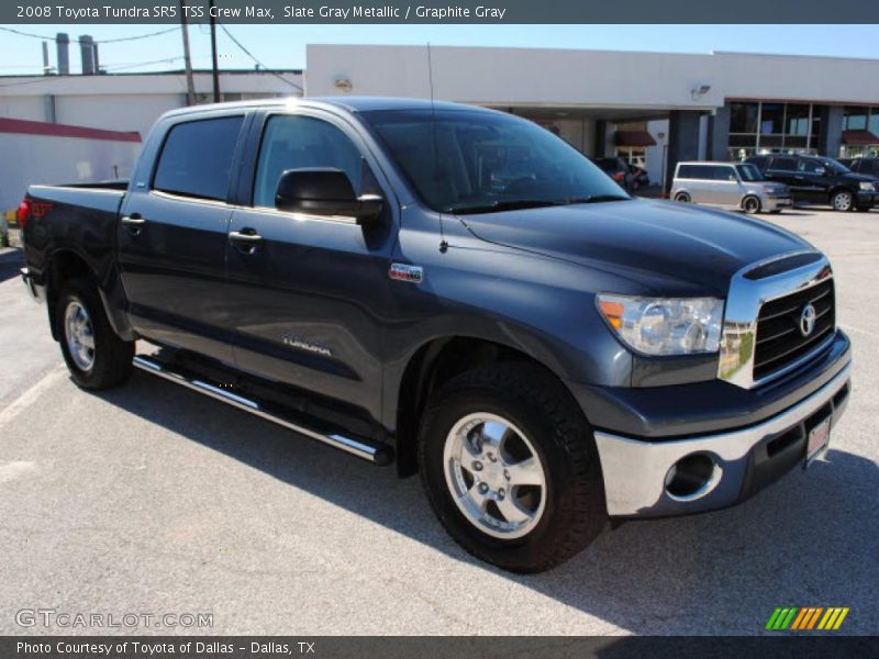 Slate Gray Metallic / Graphite Gray 2008 Toyota Tundra SR5 TSS Crew Max