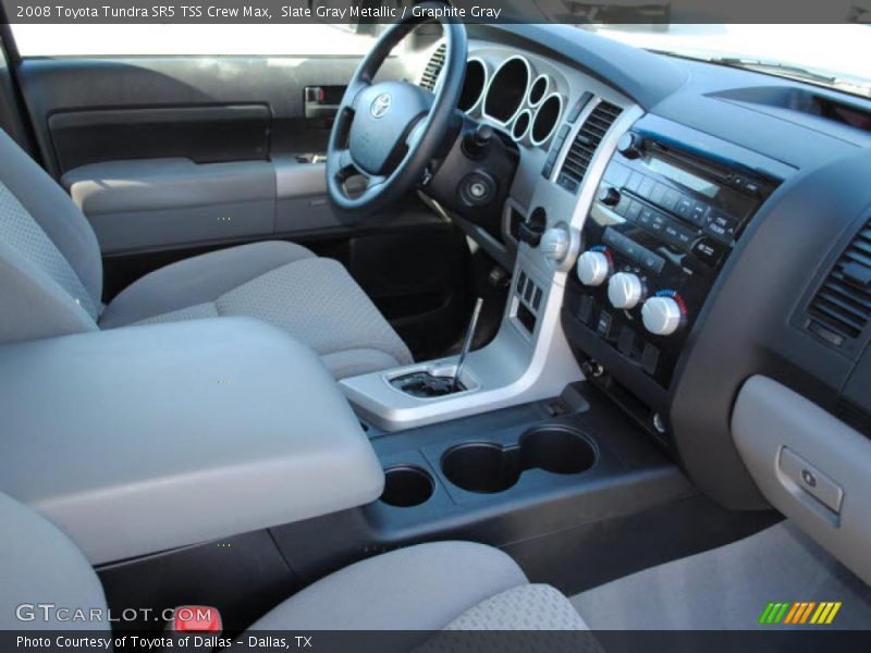 Slate Gray Metallic / Graphite Gray 2008 Toyota Tundra SR5 TSS Crew Max