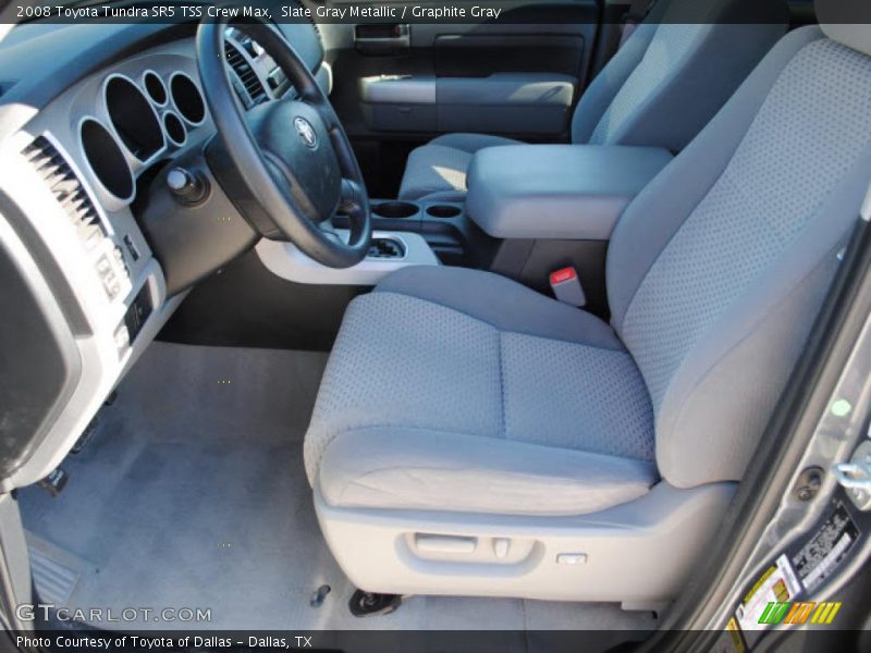 Slate Gray Metallic / Graphite Gray 2008 Toyota Tundra SR5 TSS Crew Max