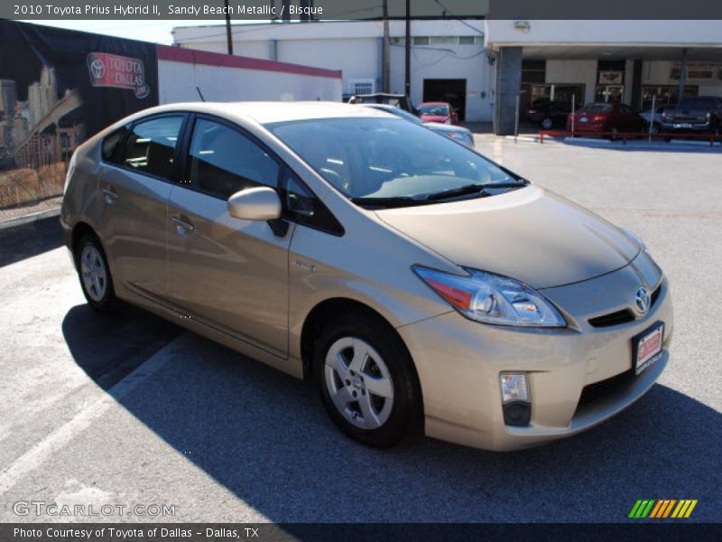 Sandy Beach Metallic / Bisque 2010 Toyota Prius Hybrid II