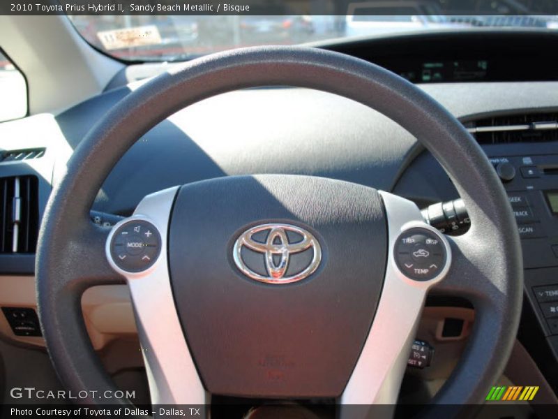 Sandy Beach Metallic / Bisque 2010 Toyota Prius Hybrid II