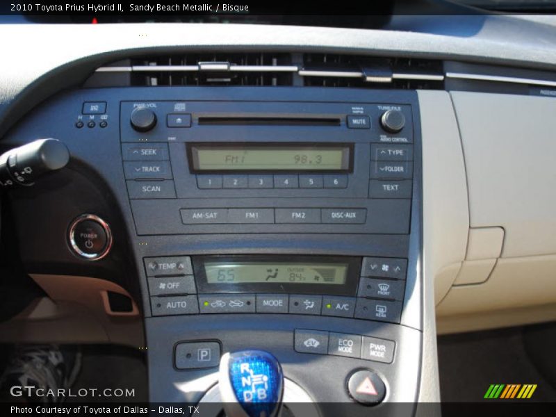 Sandy Beach Metallic / Bisque 2010 Toyota Prius Hybrid II