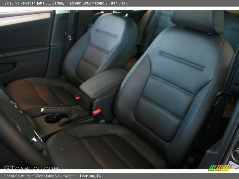Platinum Gray Metallic / Titan Black 2011 Volkswagen Jetta SEL Sedan