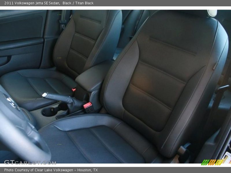 Black / Titan Black 2011 Volkswagen Jetta SE Sedan