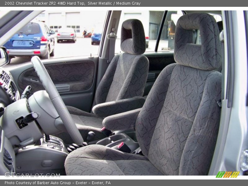 Silver Metallic / Medium Gray 2002 Chevrolet Tracker ZR2 4WD Hard Top
