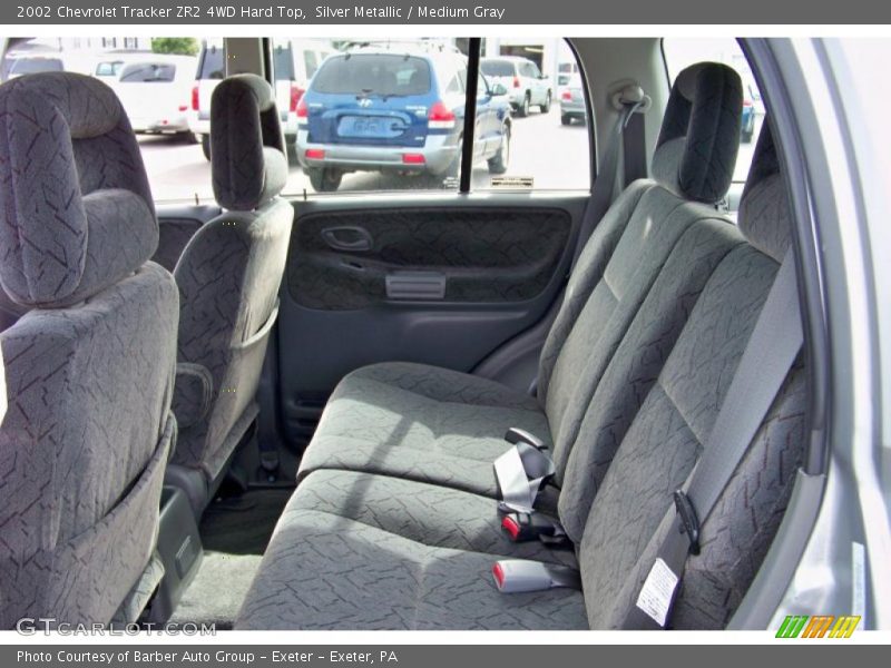 Silver Metallic / Medium Gray 2002 Chevrolet Tracker ZR2 4WD Hard Top