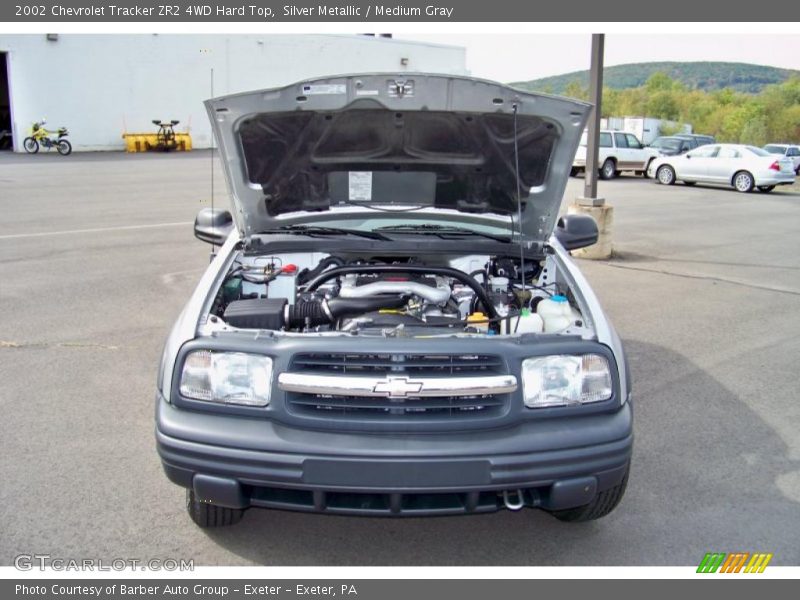 Silver Metallic / Medium Gray 2002 Chevrolet Tracker ZR2 4WD Hard Top