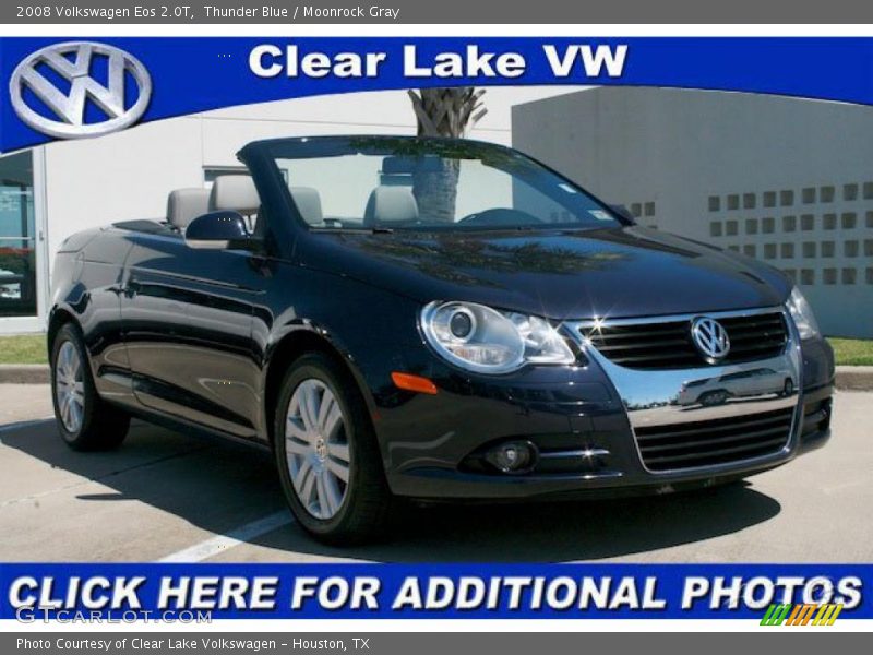 Thunder Blue / Moonrock Gray 2008 Volkswagen Eos 2.0T