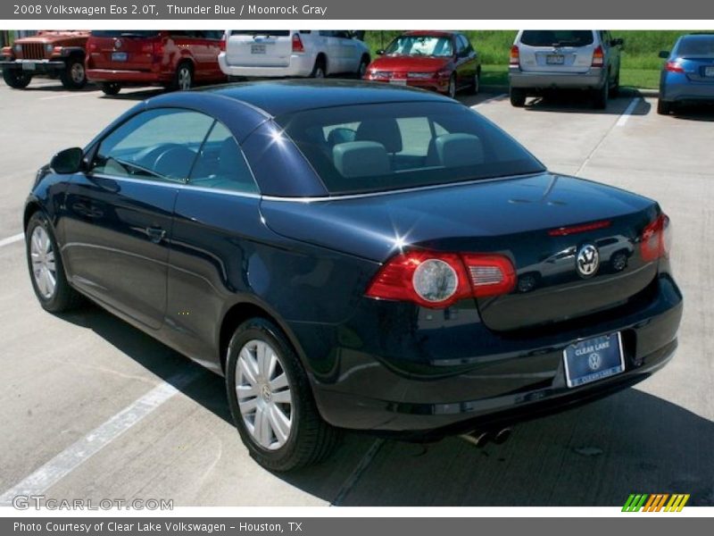 Thunder Blue / Moonrock Gray 2008 Volkswagen Eos 2.0T
