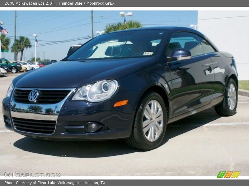 Thunder Blue / Moonrock Gray 2008 Volkswagen Eos 2.0T